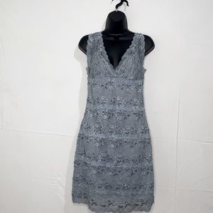 Onyx Nite Embellished Dress - Size 12